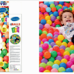 Basketball Pool Includes 35 Balls and Easily Fold-Able Toy for Children (Indoor and Outdoor)
